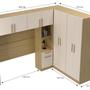 Imagem de Dormitorio com 9 Portas e 3 Gavetas San Raphael