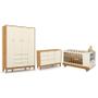Imagem de Dormitório Completo Infantil Unique 4 Portas, Cômoda com Porta e Berço Multifuncional BKids - Matic Móveis