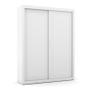 Imagem de Dormitório Tutto New 2 Portas, Cômoda 1 Porta, Berço Branco Soft e Prateleiras - Matic Móveis
