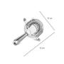 Imagem de Dosador Copo Duplo Coador Strainer Colher Canudo Kit Drinks