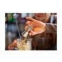 Imagem de Dosador Copo Duplo Coador Strainer Colher Canudo Kit Drinks