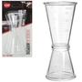 Imagem de Dosador De Bebida / Copo De Acrilico / Shot Duplo 40 / 20ml - Clink
