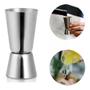 Imagem de Dosador De Bebidas Duplo 50/25 Ml Inox - Ad
