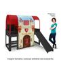 Imagem de Dossel Infantil Barraca Castelo Forte Joy - Vermelho