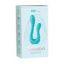 Imagem de Double Passion Vibrador Duplo Flexível Linha Wellness Intt - Azul