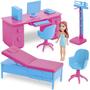 Imagem de Doutora Judy Brinquedo Clínica Médica Miniatura Com Móveis E Acessórios - Samba Toys