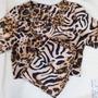 Imagem de DOUTORAS MODAS Conjunto Alfaiataria Animal Print 6411