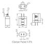 Imagem de DPS iClamper Pocket X 2PA Plug & Use Entrada Padrão Brasileiro 2P Saída Padrão NEMA 2P Transparente