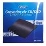 Imagem de Drive Gravador Leitor Dvd Externo Usb 3.0 Portátil Pc Note