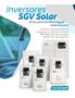 Imagem de Drive Inversor Solar Mppt P/ Bomba 5.5cv Trifásica 380v Sgv