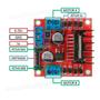 Imagem de Driver Motor Ponte Arduino H Dupla L298n Automação Robótica