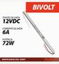 Imagem de Driver Slim Deluxe 12v 72w 6a Fita Led Bivolt Avant 110v/220v