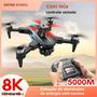 Imagem de Drone 8K Câmera Tripla Dobrável Ky605 - Motor Brushless - Fotografia Aérea