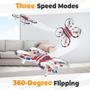 Imagem de Drone BEZGAR HQ051 RC para Crianças - Indoor, LED, 3D Flip e 3 Velocidades