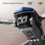 Imagem de Drone D6 Mini, Kit 1 à 3 Baterias Câmera 4K HD Professional  Fotografia Aérea Quadcopter Dobrável, Evitar Obstáculos, 