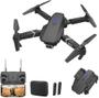 Imagem de Drone E88 Pro Até 3 Baterias Com Câmera Dupla 4k Full Hd Wifi + Bag - Eachine