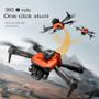Imagem de Drone K6 Com 3 Câmeras HD Quadcóptero Drobrável de 2,4 GHz 4K HD