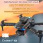 Imagem de Drone P10 2024 - WiFi, App+, Câmera Dupla HD, Sensor de Obstáculo, Designer Atualizado, Acessórios