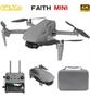 Imagem de Drone Profissional Cfly Faith Mini Câmera 4k 3km Com 2 Baterias E Cartão