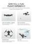 Imagem de Drone Profissional com Câmera HD e Wi fi Voo 360 Suporte Cel