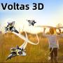 Imagem de Drone RC 4DRC Fighter - Planador de Asa Fixa em EPP - Brinquedo para Crianças