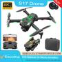 Imagem de Drone S17 Cobra Kit 1 à 4 baterias Fotografia aérea, Helicópteros FPV, Dobrável RC Quadcopter,