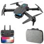 Imagem de Drone S89 rc 4K UHD wifi fpv dupla câmera dobrável 3 baterias