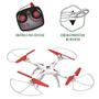 Imagem de Drone Vectron Quadricoptero Tamanho G Brinquedo Controle por Joystick Giro 360º Manobras Polibrinq - 1050