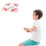 Imagem de Drone Vectron Quadricoptero Tamanho G Brinquedo Controle por Joystick Giro 360º Manobras Polibrinq - 1050