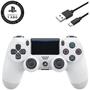 Imagem de Dualshock 4 Controle PS4 Original Sony Branco Glacial Lacrado 12 Meses de Garantia