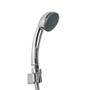 Imagem de Ducha Chuveiro Inox 25x25 cm com Ducha Manual ABS com Trava