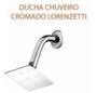 Imagem de Ducha De Parede Lorenslim Quadrada 10Cm Lorenzetti 7023