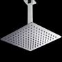 Imagem de Ducha De Teto Inox Ss304 Slim 25X25 Com Braço Quadrado