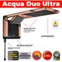 Imagem de Ducha E Chuveiro De Parede Elétrico A Gás Preto Rosa Acqua Duo Ultra 220v 7800w