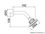 Imagem de Ducha Fria Dot 7003 F16 Cromada Lorenzetti