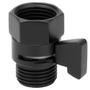 Imagem de Ducha Manual Black/Preto Mangueira Inox 1,80m