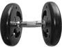 Imagem de Dumbbell Injetado com Pegada Cromada Academia Fitness 8kg