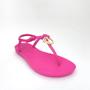 Imagem de Dumond Rasteira 4117185  C/Logo Metal Pink