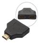 Imagem de Duplicador De Sinal Hdmi Imagem Adaptador Duplo 1 A 2 Saídas