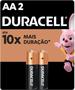 Imagem de Duracell Pilha Alcalina AA Pequena Com 2 Unidades