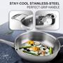 Imagem de Duxtop Panela Sauté Tri-Ply Inox com Tampa, 3 Qt, Compatível com Indução