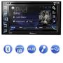 Imagem de DVD Player Automotivo Pioneer AVH-298BT 2 Din 6,2 Pol Bluetooth USB AUX CD AM FM MP3 RCA Microfone