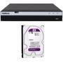 Imagem de DVR Stand Alone Intelbras MHDX 3108 08 Canais Full HD 1080p Multi HD + HD Purple 1TB