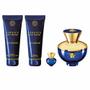 Imagem de Dylan Blue Pour Femme Versace Coffret - Perfum Feminino - EDP + Shower Gel + Body Lotion + Miniatura