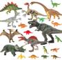 Imagem de E EAKSON Dinosaur Toys for Kids and Boys,Realistic Looking Dinosaurs Action Figures Set, incluindo T-Rex, Velociraptor etc,27 Pcs for Kids Girls Age 3-7 Party Favors, Presentes de Aniversário.