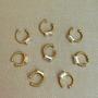 Imagem de Ear Cuff Dourado com Zircônia Retangular Rebeca