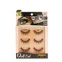 Imagem de EBIN NEW YORK Cattitude 3D Lash 3 Par  Doll Cat 3D Lash Baby Doll Lash Look Long Voluminous Wispy Hair Staggered Lash Style Centro Alongado Lightweight Comfortable Wear Reutilizável