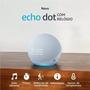 Imagem de Echo Dot (5 geração) com Relógio e Alexa Música, informação e Casa Inteligente - AZUL