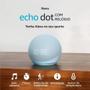 Imagem de Echo Dot 5ª geração com Relógio Smart speaker com Alexa Lançamento AZUL