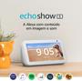 Imagem de Echo Show 5 Preta (3ª geração - 2023), Display de 5,5" com Alexa e câmera de 2MP